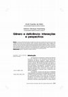 Research paper thumbnail of Gênero e deficiência: interseções e perspectivas