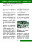 Research paper thumbnail of Los plaguicidas y su impacto sobre la fauna silvestre de la Península de Yucatán