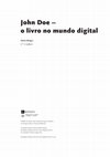 Research paper thumbnail of John Doe – o livro no mundo digital