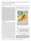 Research paper thumbnail of Reactivated lithospheric-scale discontinuities localize dynamic uplift of the Moroccan Atlas Mountains