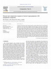 Research paper thumbnail of Flexural and compression response of woven E-glass/polyester–CNF nanophased composites