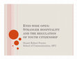 Research paper thumbnail of Eyes Wide Open: Stranger Hospitality and the Regulation of Youth Citizenship