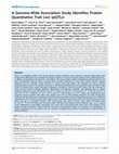 Research paper thumbnail of A Genome-Wide Association Study Identifies Protein Quantitative Trait Loci (pQTLs