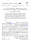 Research paper thumbnail of Phylogenetics of Asphodelaceae (Asparagales): An Analysis of Plastid rbcL and trnL-F DNA Sequences