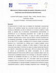 Research paper thumbnail of Medición del perfeccionismo académico: desarrollo de un inventario para estudiantes universitarios