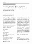 Research paper thumbnail of Palaeoclimate inferred from d18O and palaeobotanical indicators in freshwater tufa of Lake Antu Sinijarv, Estonia