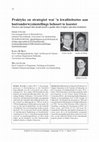 Research paper thumbnail of Contributors to an institutional quality ethos in universities March 2013