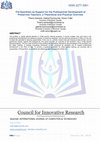 Research paper thumbnail of The eportfolio as support for the professional development of preservice teachers: A theoretical and practical view