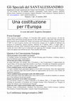 Research paper thumbnail of Costituzione europea 2003