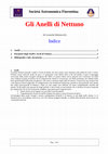 Research paper thumbnail of Pianeta Nettuno - Anelli