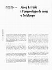 Research paper thumbnail of Josep Estrada i l’arqueologia de camp a Catalunya, Lauro. Revista del Museu de Granollers, 22-23, 2002, pp. 58-60.