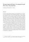 Research paper thumbnail of El interés superior del niño y la orientación sexual. Dos casos y una propuesta