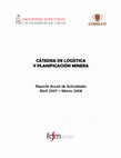 Research paper thumbnail of CÁTEDRA DE LOGÍSTICA Y PLANIFICACIÓN MINERA Objetivos de la Cátedra