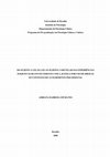 Research paper thumbnail of Programa de Pós-graduação em Psicologia Clínica e Cultura DO SUJEITO À LEI, DA LEI AO SUJEITO: O REVELAR DAS EXPERIÊNCIAS SUBJETIVAS DE ENVOLVIMENTO COM A JUSTIÇA POR USO DE DROGAS NO CONTEXTO DO ACOLHIMENTO PSICOSSOCIAL