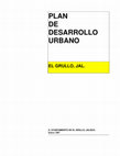 Research paper thumbnail of PLAN DE DESARROLLO URBANO