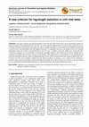 Research paper thumbnail of A new criterion for lag-length selection in unit root tests