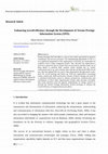 Research paper thumbnail of Enhancing overall efficiency through the Development of Xtreme Prestige Information System (XPIS)