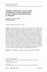 Research paper thumbnail of Targeting Common Factors Across Anxiety and Depression Using the Unified Protocol for the Treatment of Emotional Disorders in Adolescents