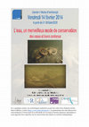 Research paper thumbnail of L'eau, un merveilleux mode de conservation