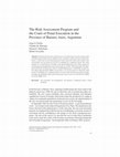 Research paper thumbnail of The Risk Assessment Program and the Court of Penal Execution in the Province of Buenos Aires, Argentina