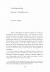 Research paper thumbnail of Le retour sur soi: Stoïcisme et bouddhisme Zen