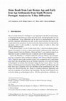 Research paper thumbnail of Stone Beads from Late Bronze Age and Early Iron Age Settlements from South-Western Portugal: Analyses by X-Ray Diffraction. 