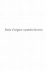 Research paper thumbnail of "L’essor de la multi-citoyenneté dans l’Orient romain : problèmes juridiques et judiciaires", dans A. HELLER, A.-V. PONT, Patrie d’origine et patries électives : les citoyennetés multiples dans le monde grec d’époque romaine  (2012), p. 79-98