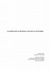 Research paper thumbnail of Co-operation in business and social networks