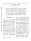 Research paper thumbnail of Effect of scattering and contacts on current and electrostatics in carbon nanotubes