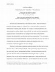 Research paper thumbnail of I Just Want to Believe: Modern Myths and the Double-Bind of Metamodernism