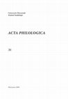 Research paper thumbnail of Word-Initial Consonantal Clusters in Italian vis-à-vis the Principle of Onset Maximization