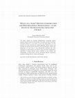 Research paper thumbnail of What’s in a Name? Identity Construction and Denominational Designations: A Case Study of the Seventh-day Adventist Church