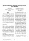 Research paper thumbnail of Self-configuration of an adaptive TDMA wireless communication protocol for teams of mobile robots