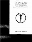 Research paper thumbnail of "Volgarità e grazia: il cinema di figura di Lina Wertmüller" L'ANELLO che non tiene: Journal of Modern Italian Literature, 24.12 (Spring-Fall 2012): 147-160