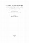 Research paper thumbnail of Il culto di san Teobaldo in terra veneta: un rapido sguardo dal medioevo a oggi tra continuità e discontinuità, in F. Bianchi (a cura di), Teobaldo di Provins. Un 'convertito' tra Francia e Italia nell'età di Gregorio VII, Roma 2013, p. 89-112.