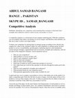 Research paper thumbnail of Competitive Analysis