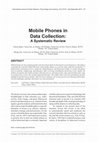 Research paper thumbnail of Mobile phones in data collection: A systematic review