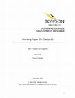 Research paper thumbnail of HUMAN RESOURCES DEVELOPMENT PROGRAM Working Paper 05-Clardy-01 ______________________________________ IDEO: A Study in Core Competence