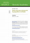 Research paper thumbnail of Este Hacia una nueva lectura de la geografía en la Ilíada