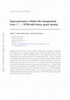 Research paper thumbnail of Supersymmetric Lifshitz-like backgrounds from N=4 SYM with heavy quark density