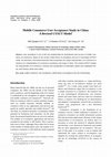 Research paper thumbnail of Mobile Commerce User Acceptance Study in China: A Revised UTAUT Model