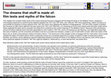 Research paper thumbnail of The Dreams That Stuff is Made Of: Film Texts and Myths of the Falcon. MPhil Research (1996-1997)