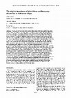 Research paper thumbnail of The relative importance of plate-driven and buoyancy-driven flow at mid-ocean ridges