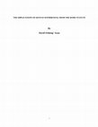 Research paper thumbnail of THE IMPLICATIONS OF KENYAS WITHDRAWAL FROM THE ROME STATUTE