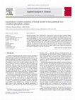 Research paper thumbnail of Liquid  phase  catalytic  oxidation  of  benzyl  alcohol  to  benzaldehyde  over vanadium  phosphate  catalyst