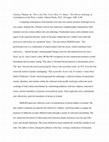 Research paper thumbnail of Review: Oberon Anthology of Contemporary Irish Plays