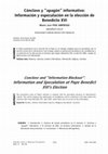 Research paper thumbnail of Cónclave y apagón informativo: Información y especulación en la elección de Benedicto XVI