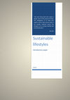 Research paper thumbnail of Sustainable lifestyles - Introductory paper