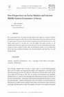 Research paper thumbnail of New perspectives on factor markets and ancient Middle Eastern economies: a survey