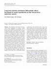 Research paper thumbnail of Long-term nutrient enrichment differentially affects investment in sexual reproduction in four boreal forest understory species